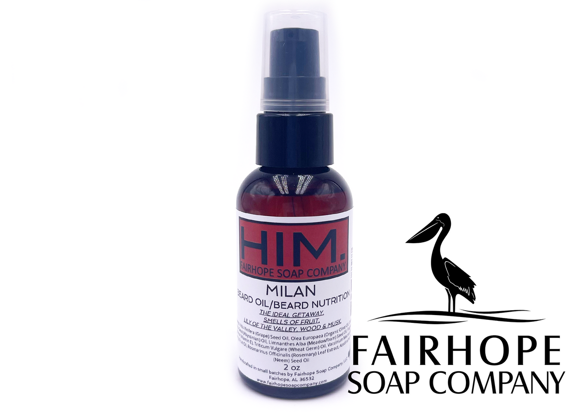 Milan Beard Oil – Fairhope Soap Company
